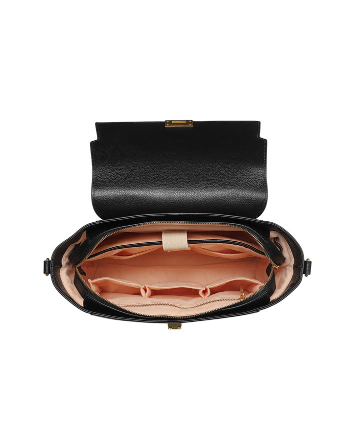 Audrey Noir Women Laptop Camera Bag GATTA