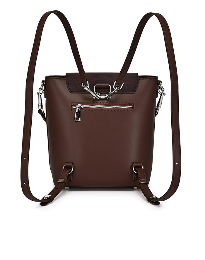 ココア MZ Wallace Brown Crochet Crochet Convertible Crossbody – Crossbody