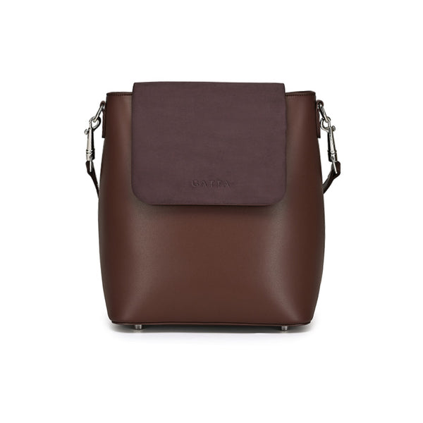Christie Espresso Vegan Camera Bag For Women – GATTA