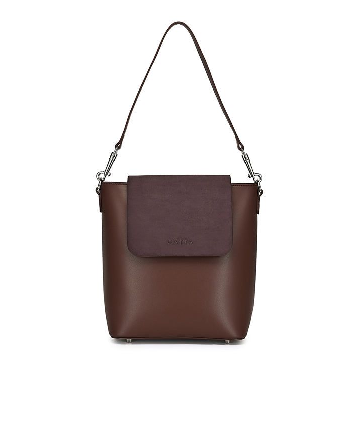 Christie Espresso Vegan Camera Bag For Women – GATTA