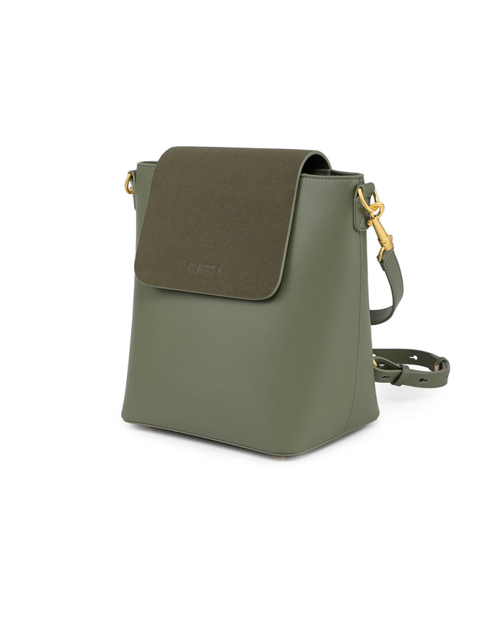 Buy Allen Solly Olive Green Solid Handheld Bag - Handbags for Women 8362351  | Myntra