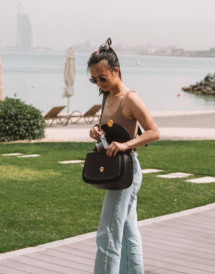 Christie Noir Women Camera Backpack – GATTA